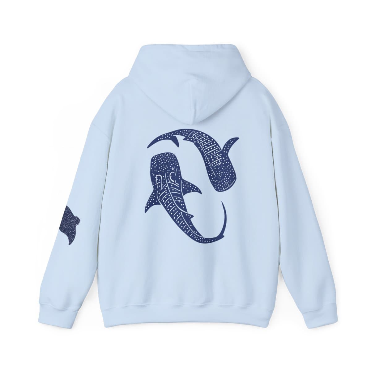 Whale Shark Hoodie back print